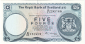 Royal Bank Of Scotland Plc 1 And 5 Pounds 5 Pounds, 17.12.1986